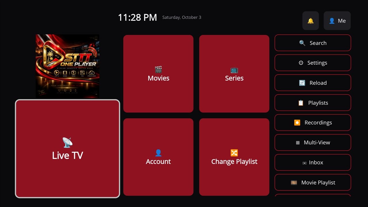 STTT One Player on Android TV