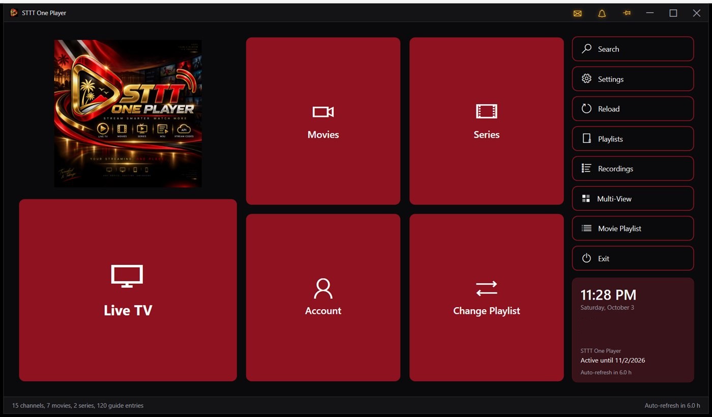 STTT One Player on Windows